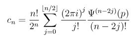 formula for c